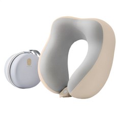 디노브 휴대용 메모리폼 목베개, 퍼플