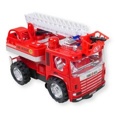 LED 움직이는 119 소방차 장난감 911 구급차 자동차, 1개