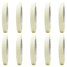 [당일발송] 마스킹테이프 아이보리 12mm X 40M(10개입), 10개