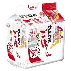 銀米即食飯 5個入, 1kg, 1袋
