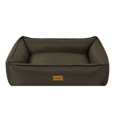 寵物窩四季通用可拆洗防水狗窩貓窩狗墊秋冬保暖, 1個, 軍綠色,中60*50*20cm
