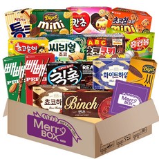 초코과자 15종 2호, 1세트, 메리박스 초코과자 15종
