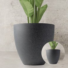 화분 38x35cm 블랙 화단가꾸기 나무화분 chl+7722DA