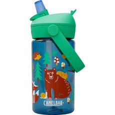 Camelbak 兒童水杯 2025年度新款 送吸管刷 杯套, 1個, 森林夏令營25, 森林夏令營25, 400ml