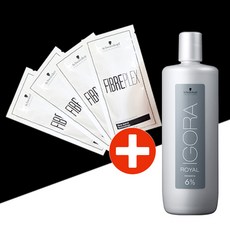 [슈바츠코프] 파이버플렉스 파우더 블리치 탈색약 30g(1개/2개/4개)+산화제, 30g, 4개