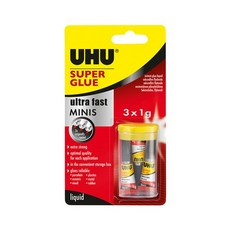 우후(UHU) 슈퍼글루 미니(1gx3개입)