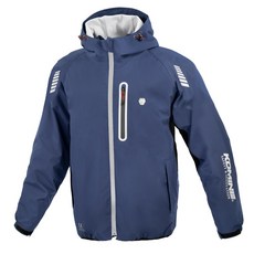 KOMINE 騎士連帽防風外套，機車防摔衣，反光條設計，安全騎士服, L