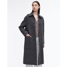 23FW [OFFICINE GENERALE WOMEN] 그레이 패턴 울 코트 GWCO3F207G2