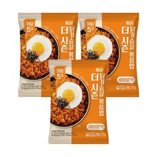 흑닭 더 시즌 닭가슴살 볶음밥 비빔밥맛 저당 볶음밥 200g, 3개