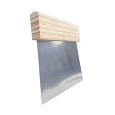 GTH 冠騰五金 油漆刮刀 木柄不鏽鋼 油漆工具, 1個