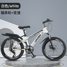 클래식자전거 저학년 레트로 초등학생 입문용 초보 자전거 학생선물 어린이용, 20인치, 다른, 화이트와블랙