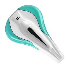 시그니처베이지 자전거 무통증 안장 커버 실리콘 쿠션 YPZ256, 1개, 라이트블루