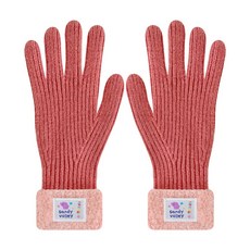 샌디볼리 겨울 유아동 뽀글이 손가락 니트 장갑 5컬러