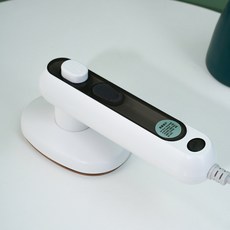 便攜掛燙機家用迷你熨燙機 蒸汽熨斗多功能手持電熨斗, 1個, 象牙白:1個