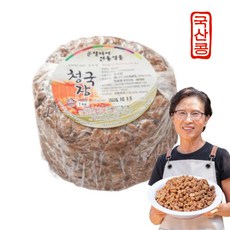 국산콩 착한 청국장 옛날 재래식 전통맛 순창 허씨전통식품, 1개, 1kg