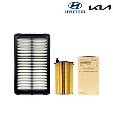 순정품 엔진 (오일필터+에어필터 세트) K7 더뉴K7 VG 09년~16년 3.0 LPG 26320 3CAA0+28113 3S100, 1개, K7 VG 3.0 LPG