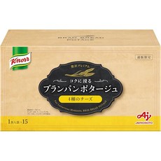 크놀® 블랑팡 포타주 4종의 치즈 15봉입 상자 (치즈), 1개, 1g