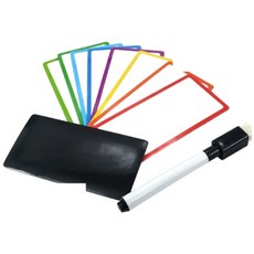 磁性可擦寫白板貼/姓名貼/磁性標籤貼 CH33750, 小-藍