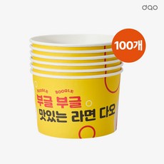 다오 부글 라면조리기 전용 용기 100p, 1개