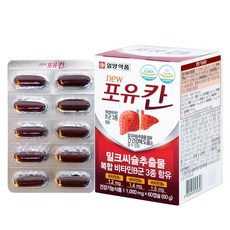 일양약품 포유칸 밀크씨슬 간영양제 실리마린, 1개, 60g