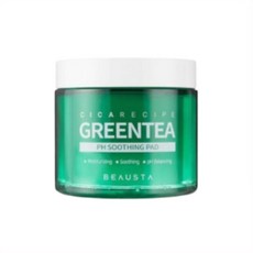뷰스타 시카레시피 그린티 pH 수딩 패드 135ml, 4개, 60매입