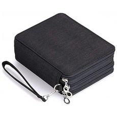 레디박스 다용도 아트 색연필 72색 파우치 가방, 72색 블랙, 1개