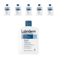 루브리덤 데일리 모이스처 로션 노멀 투 드라이 스킨 무향, 177ml, 6개