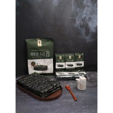 [씨아트푸드] 키토산 맛있는 소금김 종합세트 SET [전장김8봉+도시락김36봉(3봉x12묶음)], 1개