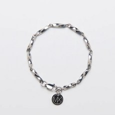 MIXTURE. MB025 龍骨鏈身拼接小型圓圈純鋼鏈手鍊