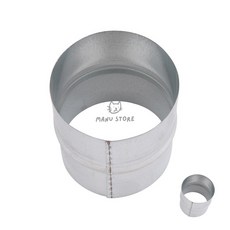 [투마누] 닥트부속 덕트후드 환기자재 덕트연결소켓 일자 100파이