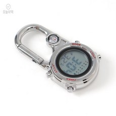 [하루셀렉] 카라비너 시계 스포츠용 레드 캠핑용품