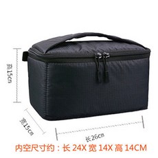 極米投影儀收納包 加厚防撞大容量通用型投影機包 可開發票, 1個, M90黑色（配2片隔層）