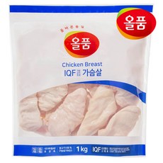 올품 IQF 통 닭가슴살 1kg 3봉, 3개