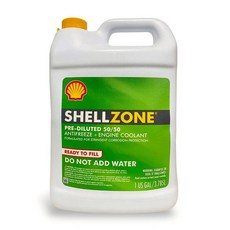 ShellZONE 預先稀釋50/50水箱精 防鏽蝕保護 多種車型適用 保護水箱及冷卻系統零件 延長使用壽命, 1個, 不限燃料類型