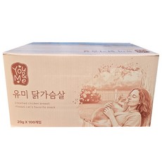 유미 고양이 닭가슴살 20g*100개 2박스, 200개, 20g, 치킨