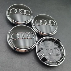 아우디 호환 허브 캡 자동차 휠 센터 A1 A2 A3 A4 A5 A6 A7 A8 S3 S6 Q3 Q5 Q7 액세서리 60mm 77mm 4 개, 09 77mm Black 4pcs, 77mm Black 4pcs, 4개