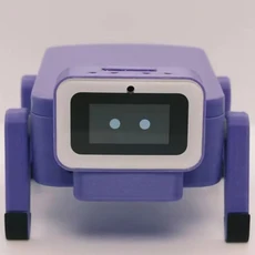 ESP32-Hi 기계식 개 AI 음성 채팅 로봇 보드 C3 서보 0.96인치 컬러 스크린 딥시크 샤오지 지원, 05 Purple