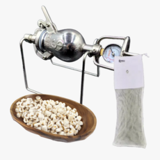 세룬 뻥튀기기계 스텐 미니 쌀 강냉이 옥수수 튀밥, 100ml + 사은품