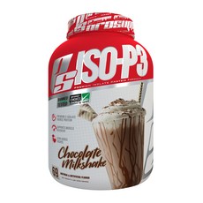 PROSUPPS Iso P3分離乳清蛋白配方, 2268g, 巧克力奶昔, 1個