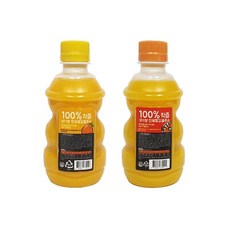제주 삼다향 100% 착즙주스 320ml (한라봉감귤 2개 + 천혜향감귤 2개) 총 4개 무배, 1세트