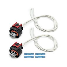 T3739 인젝터 피그테일 커넥터 2개 세트 – GM 19368140 교체용 Duramax L5P 6.6리터 실버라도/시에라 2500HD/3500HD 및 익스프레스/사바나 디젤