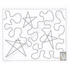 STIPPLES MADE EASY #303 & Stars, STIPPLES MADE EASY #303 & Star