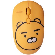 카카오프렌즈 저소음 무선마우스, 라이언, KFM-001