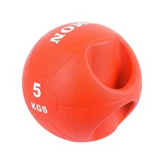 사이먼 핸들 메디신볼 복근운동 근력강화, 5kg, 1개