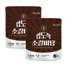 진한식품 압도적 소갈비탕, 1.5kg, 2개