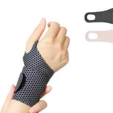 MSO Fit 초슬림 고탄력 손목 보호대 밴드 아대 2p, 블랙+블랙, 1세트