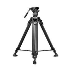 Cayer 雙管碳纖維錄影三腳架 承重10kg Arri擴充孔 快拆設計, 1個, FC315H