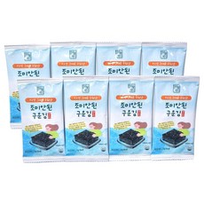 엄마애바다 구운 무조미김 참치김 아기반찬 에코패키지 56봉, 1.5g