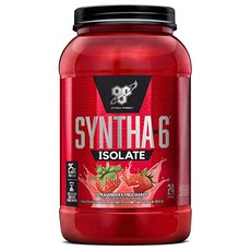 Bsn 畢斯恩 SYNTHA-6分離乳清蛋白粉 草莓奶昔口味 912g, 1個