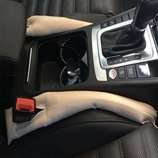 득템골라 차량용 시트 틈새쿠션 시트쿠션, 블랙